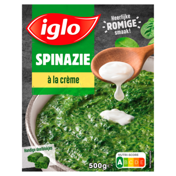 Iglo Spinazie a la creme 500 g bij Jumbo