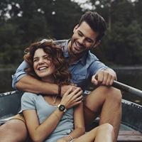 Smartwatch Hama 00178608 Roze Roze goud Roos Goud 45 mm - thumbnail