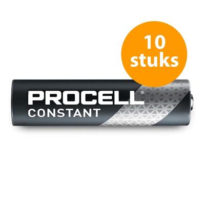Duracell Procell Constant AAA batterijen (doosje van 10) Duracell Procell Constant AAA batterijen (doosje van 10)