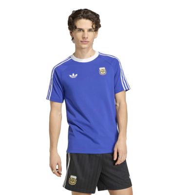 adidas Argentinië Originals T-Shirt Donkerblauw Wit Goud