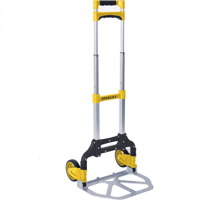 Stanley aluminium opvouwbare trolley tot 70 kg Geel - thumbnail