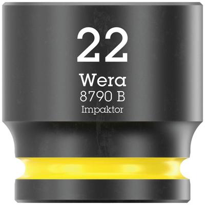 Wera 8790 B Impaktor 05005512001 Dop (zeskant) Dopsleutelinzetstuk 22 mm 1 stuks 3/8 Wera 8790 B Impaktor 05005512001 Dop (zeskant) Dopsleutelinzetstuk 22 mm 1 stuks 3/8