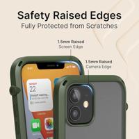 Catalyst Influence Hoesje iPhone 12 Legergroen - thumbnail