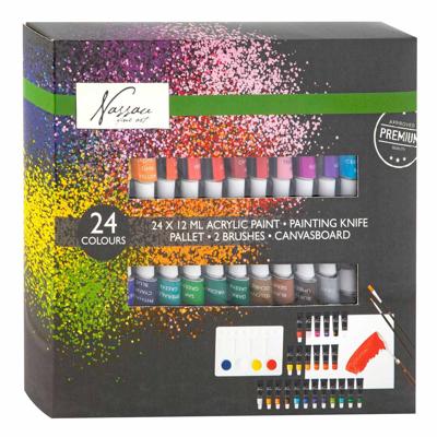 Creative Craft Group nassau acrylverf set, 24x12ml