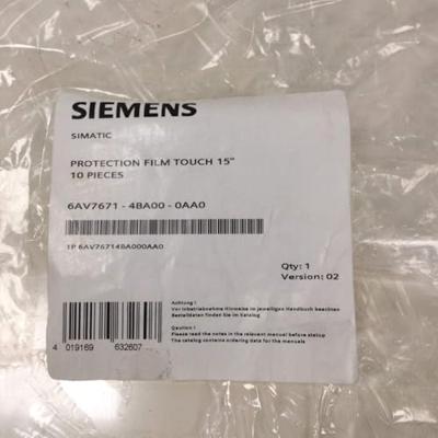 Siemens 6AV7671-4BA00-0AA0 6AV76714BA000AA0 PLC-beschermfolie - thumbnail