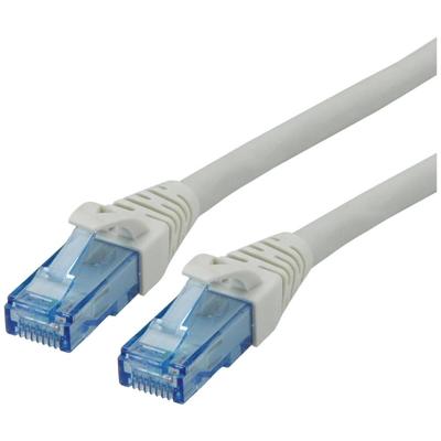 ROLINE Patchkabel Cat.6A UTP, Component Level, LSOH, grijs, 1 m