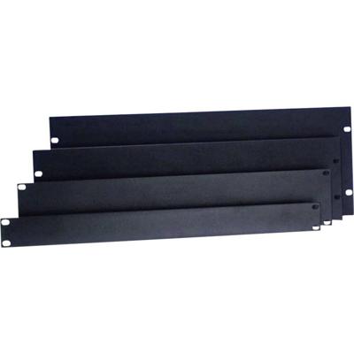 Adam Hall 8721STL platte blindplaat 1U staal