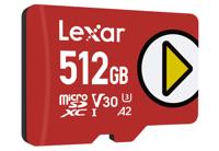 Micro SD-Kaart Lexar LMSPLAY512G-BNNNG 512 GB - thumbnail