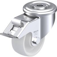 Blickle LER-PO 75R-FI Zwenkwiel met rem Wieldiameter: 75 mm Draagvermogen (max.): 150 kg 1 stuk(s) - thumbnail