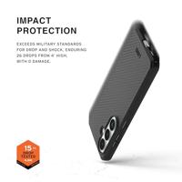 Urban Armor Gear Dot Case Samsung Galaxy S26 Zwart MagSafe compatible, Met magneetmodule - thumbnail