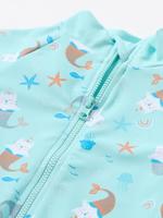 Playshoes zwempak eenhoorn met zeemeermin mint-98-104 - thumbnail