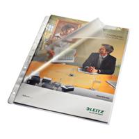 Leitz Premium Showtas A4 geopend, boven en links, 30% gerecycleerd plastic - thumbnail