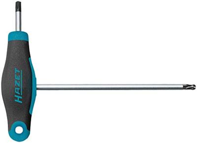 HAZET Schroevendraaier · met T-greep 829KKT-T10 · Binnen-TORX®-profiel · SW T10 HAZET Schroevendraaier · met T-greep 829KKT-T10 · Binnen-TORX®-profiel · SW T10