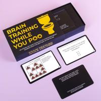 Brain Training While You Poo kaarten - thumbnail