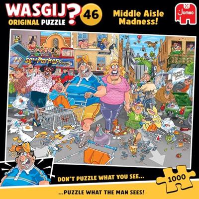 Jumbo Wasgij Original 9 puzzel Buitenkansjes - 1000 stukjes