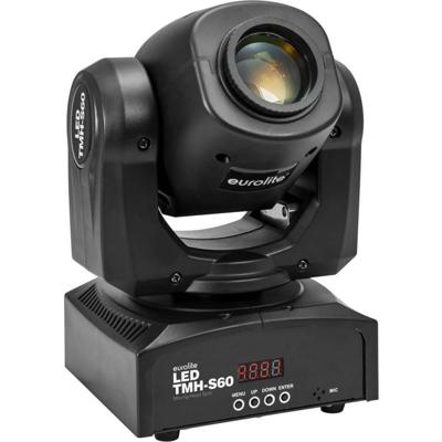 Eurolite 51786072 TMH-S60 Moving-Head LED-lichteffect Aantal LEDs: 1 stuk(s) 60 W