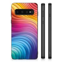 Grip Case voor Samsung Galaxy S10 Regenboog - thumbnail