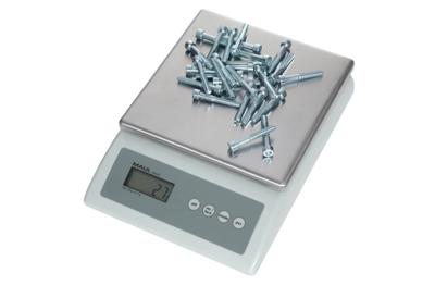 Maul Zählwaage MAULcount, 10 kg Telweegschaal Weegbereik (max.) 10000 g Resolutie 1 g Grijs