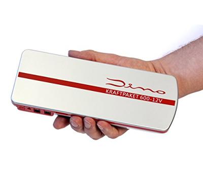 Dino KRAFTPAKET Snelstartsysteem 136102 Starthulpstroom: 300 A 2x 12V-uitgang, 2x USB-contact, Verpolings- en elektronicabescherming, SOS signaallamp,