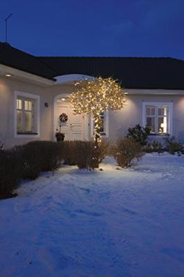 Kerstboomverlichting voor buiten - 160 LEDs - Extra warm wit - 12 meter - Vuurvlieg effect - Kerstverlichting - Lichtsnoer