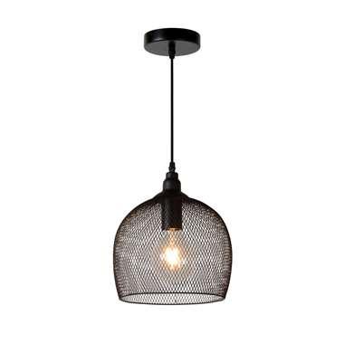 Lucide MESH - Hanglamp - Ø 22 cm - 1xE27 - Zwart