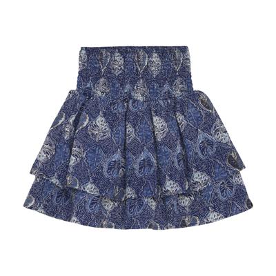 Indian Blue Jeans Zomer rok meisjes - navy blauw - ruffel