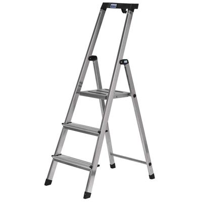 Krause Safety Vouwladder Zilver