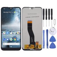 LCD-scherm en digitizer volledige montage voor Nokia 4.2 (zwart) - thumbnail
