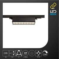 SLV SIGHT MOVE 1004692 LED-railspot 3-fasig LED vast ingebouwd Zwart - thumbnail
