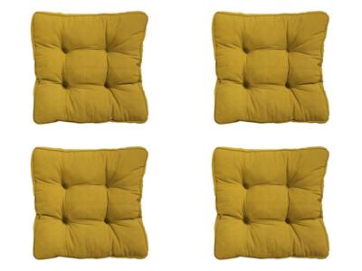 Florance kussen ca. 47x47 cm Panama mosterd (4 stuks) Madison - Madison Florance kussen ca. 47x47 cm Panama mosterd (4 stuks) Madison - Madison