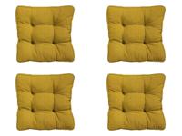 Florance kussen ca. 47x47 cm Panama mosterd (4 stuks) Madison - Madison - thumbnail