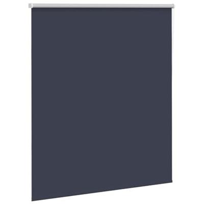 VidaXL Rolgordijn verduisterend 125x150 cm stofbreedte 121,6 cm blauw