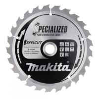 Makita Accessoires Afkortzaagblad Hout | Efficut 190x20x1,85 25T 10g - E-11140 E-11140 - thumbnail