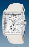 Horlogeband Festina F16570-1 Leder Beige 28mm - thumbnail