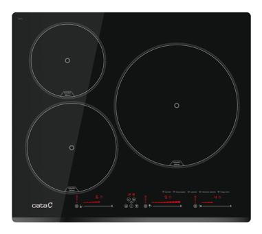 Inductiekookplaat Cata INSB6003E2BK 60 cm 7100 W