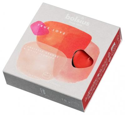 Bolsius true love geur-waxinelichtjes 18 stuks