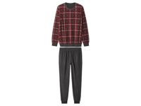 esmara Men Fleece heren pyjama (Antraciet, L) - thumbnail
