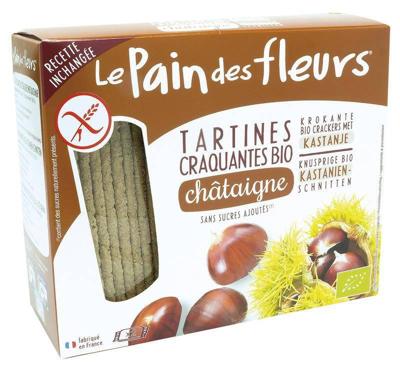 Le Pain des Fleurs Kastanje Crackers 150 gram