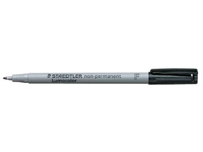 Staedtler Foliestift Lumocolor S non-permanent 311 311-9 Zwart