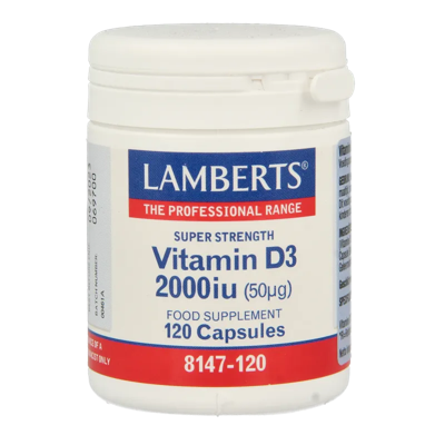 Lamberts Vitamine D3 2000ie Capsules
