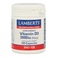 Lamberts Vitamine D3 2000ie Capsules - thumbnail