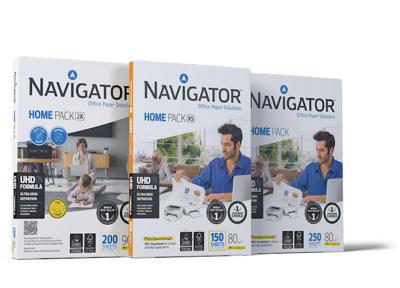 Kopieerpapier Navigator Homepack A4 80gr wit 250 vel | 10 stuks
