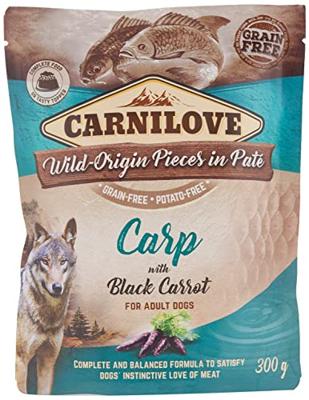 Carnilove dog pouch karper / zwarte wortel