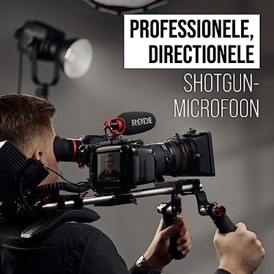 RODE Microphones Video Mic II Cameramicrofoon Flitsschoenmontage Microfoon (3.5 mm jackplug) Zwart RODE Microphones Video Mic II Cameramicrofoon Flitsschoenmontage Microfoon (3.5 mm jackplug) Zwart