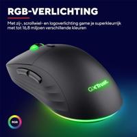 Trust GXT 927 Redex+ Draadloze Zwarte Gaming Muis - thumbnail