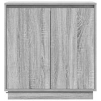 Dressoir met plank Grijs Sonoma 71 x 34,5 x 75 cm Bewerkt hout - thumbnail
