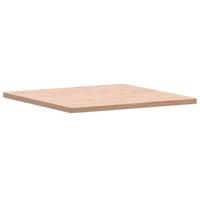 Tafelblad vierkant 70x70x2,5 cm massief beukenhout - thumbnail