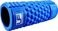 Urban Fitness massageroller 33 cm rubber blauw - thumbnail