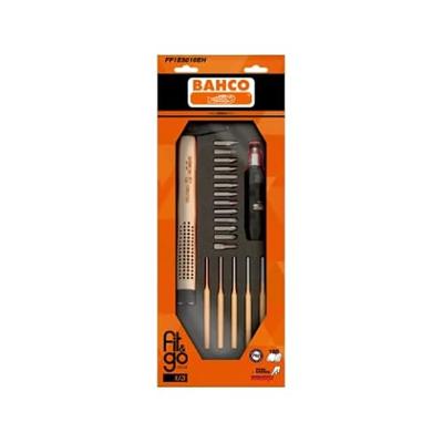 Bahco Foaminlay Fit&Go 1/3 met hamer | pendrijvers en slagschroevendraaiers - 23-delig - retailverpakking - FF1E5010EH