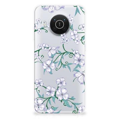 Nokia X10 | X20 Uniek | TPU Case | Blossom White